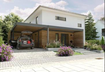 Hausbau in Marl – modernes Stadthaus mit Grundstücksservice