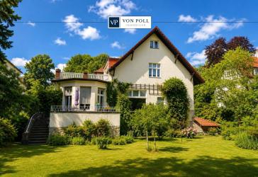 Historische Landhausvilla von 1911 auf parkähnlichem Südgrundstück in bester Lage