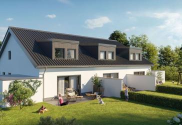 Reihenhäuser auf großzügigem Grundstück mit Südgarten in attraktiver Stadtrandlage