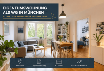 Provisionsfrei / Kapitalanlage in München - Sofort Cashflow + massive Steuervorteile nutzen