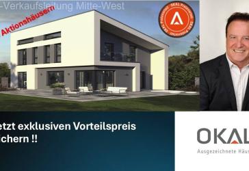 AKTION !!! Bauhaus-Architektur in OKAL-Design - Malervorbereitet auf Ihrem Grundstück