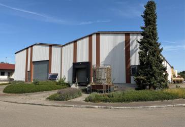 Große UG-Produktionshalle mit Lagerfläche und Büro´s in Erbach zu vermieten!