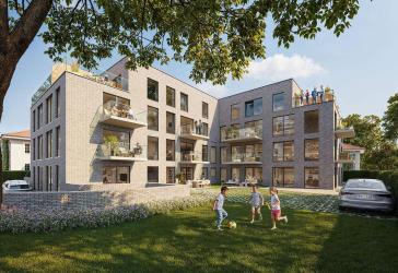 4-Zimmer-Neubau mit zwei Balkonen