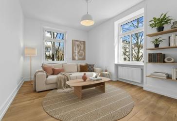 Charmante 4-Zimmer Wohnung mit Balkon im Frankfurter Ostend