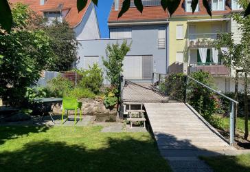 Exklusives Altstadthaus (4,5 Zi) 2 Grundstücke - Ensemble mit traumhaften Garten