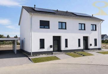 moderne, ökologische und energieeffiziente Doppelhaushälfte in Dessau-Kochstedt - provisionsfrei - anteilige KfW-Finanzierung möglich