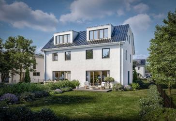 Großzügige Neubau-Doppelhaushälften in grüner Lage an der Berliner Stadtgrenze