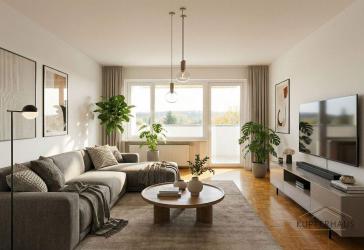 Attraktive 3-Zimmer Wohnung mit Balkon &Tiefgarage