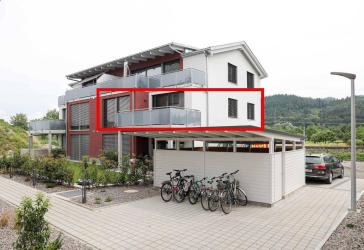 1.OG moderne 3,5 Zimmerwohnung mit Lift, Einbauküche, überdachtem Balkon, Abstellraum und Gäste WC