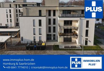 HOMBURG; HELLE NEUBAU 3 ZKB ERDGESCHOSSWOHNUNG MIT MODERNEM ENERGIEKONZEPT