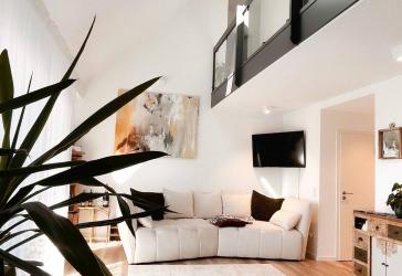 Moderne Maisonette-Wohnung mit charmanter Empore