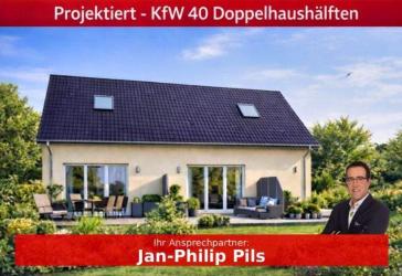Moderne KfW-40-Doppelhaushälfte - Neubau mit ca. 108?m² Wohnfläche