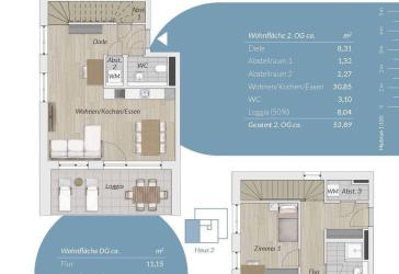 Vorschaubild Maisonettewohnung