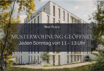 Hübsche Gartenwohnung mit 2 Terrassen, lichtdurchflutet und hell - Einzug Sommer 2026