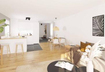 Durchdacht geschnittenes Reihenhaus mit großer Dachterrasse