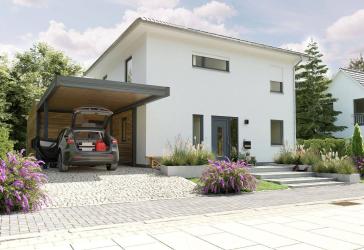 Nachhaltig bauen in Brietz - Stadtvilla mit Town&Country Haus