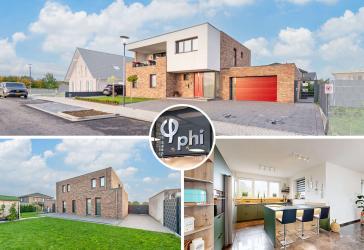 PHI AACHEN - Neuwertiges Architektenhaus mit Garage und Balkon in ruhiger Lage von Übach-Palenberg!