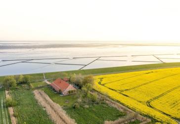 Vermietete Denkmal-FeWo am Nordseedeich - 4,95?, provisionsfrei, ~250 Nächte/Jahr