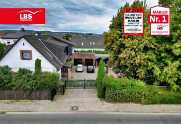 Für Familien & Investoren: In Toplage - Großzügiges Zweifamilienhaus mit Büro, Garagen & Bauplatz..