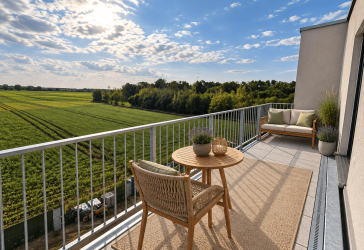 Wunderschöne 4 Zimmer Wohnung im 1. Obergeschoss mit tollem Feld-, Wald- und Blumenwiesenblick