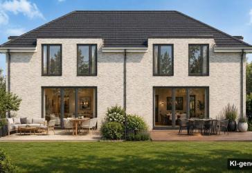 Neubau-Doppelhaushälfte in ruhiger Lage von Lemsahl-Mellingstedt