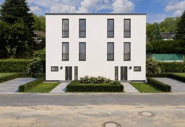 Moderne Doppelhaushälfte mit Flachdach in Bochum inkl. Grundstück