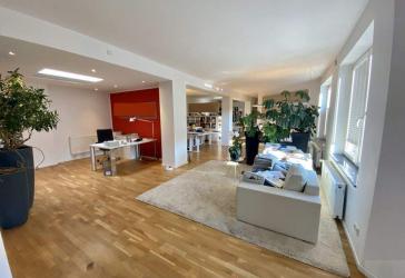 Loftartige Wohnung in ruhigem Innenhof von Düsseldorf-Bilk mit Stellplatz