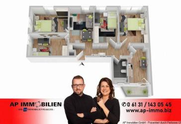 *Provisionfrei f.d. Käufer* 5 Zimmer-WHG mit Innenhof-Balkon in Bestlage - aktuell vermietet