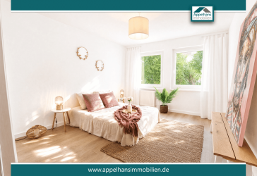 Lichtdurchflutete 3-Zimmer Gartenwohnung