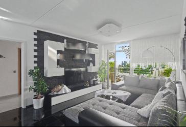 Wunderschöne 4-Zimmer-Wohnung mit Stellplatz, Aufzug und Balkon im Herzen von Monheim