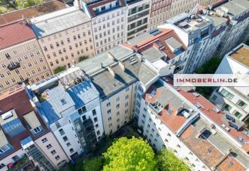 IMMOBERLIN.DE - Geteiltes Wohn- & Geschäftshaus mit Ausbaugenehmigung in gefragter Lage
