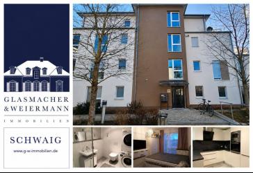Moderne 2-Zimmer-Gartenwohnung mit Einbauküche und Tiefgaragenstellplatz in Schwaig