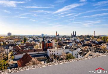 Lichtdurchflutete 2-Zimmer-Wohnung mit tollem Skyline-Blick