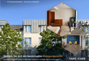 Pflegeapartment mit MyCare Plus – garantiertes Belegungsrecht im Pflegefall