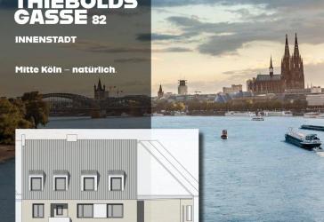 Citywohnung in der Kölner-Innenstadt! Modernisierte 2-Zimmer Wohnung in der Thieboldsgasse 82! WE 2