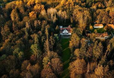 Seegut Blaue Blume - Herrenhaus, Wohnhaus & See in der Uckermark