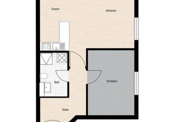 2-Zimmer Inselwohnung mit toller Seesicht und Balkon
