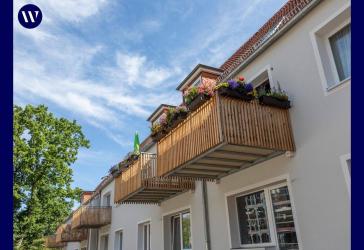 Modern* Hell* Saniert*: 3 Zimmer-Wohnung mit Balkon + Einbauküche + Tageslichtbad mit Dusche