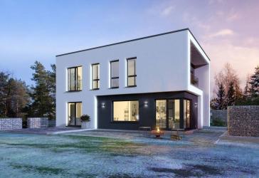 TRAUMHAUS AUF IHREM GRUNDSTÜCK, BAUHAUS-ARCHITEKTUR IN OKAL-DESIGN