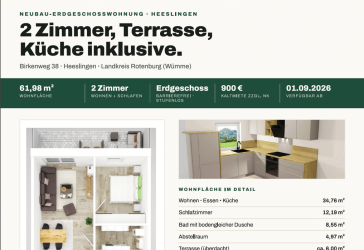 Wohnung mieten in 27404 Heeslingen