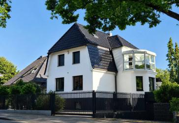 Luxuriöse Altbauvilla - energetisch modernisiert, klimatisiert, bezugsbereit, 2 Wintergärten/Atelier