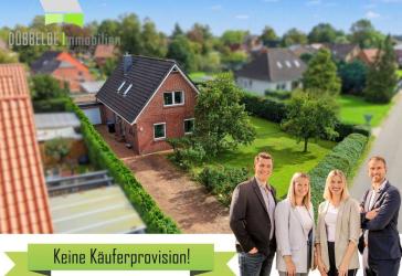 Reserviert! Gemütliches Zuhause in zentraler Lage von Detern mit Wintergarten und Garage