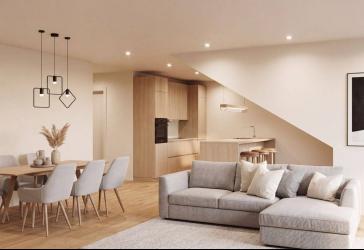 Penthouse-Wohnen am Schlossberg - 2 Zimmer mit besonderem Raumgefühl