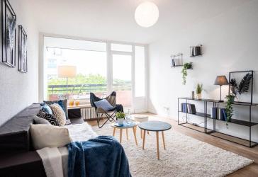KEINE KÄUFERPROVISION 6,3 % Rendite - Renovierte 4,5 Zimmerwohnung mit Garage in Bielefeld Baumheide