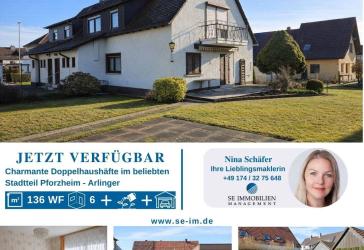 **Ihr neues Zuhause**Doppelhaushälfte mit sonnigem Garten in begehrtem Stadtteil von Pforzheim