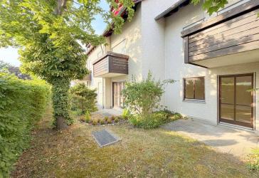 Renoviertes, helles und sehr gut geschnittenes Appartement mit West-Terrasse und Garten in Neufahrn