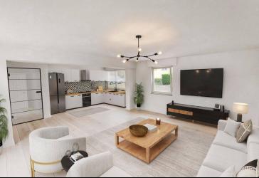 Erstbezug nach umfassender Sanierung: 101 m² Designwohnung mit großzügigem Wohnloft