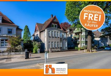 Historische Stadtvilla auf 1.500 m² Grundstück - vielseitig nutzbar mit drei Einheiten - HUNDT.IM