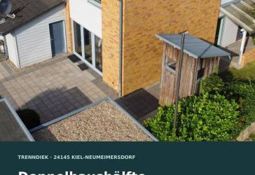 Moderne Doppelhaushälfte mit 4 Zimmern in Kiel-Meimersdorf, vermietet bis 2030