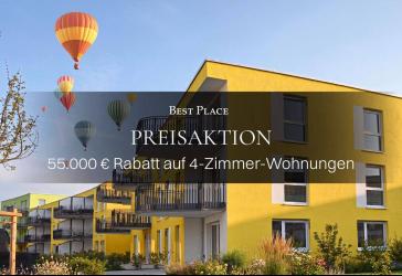 Licht, Raum und neuer Top-Preis: Attraktives Familiendomizil mit Balkon, Aufzug, bezugsfertig